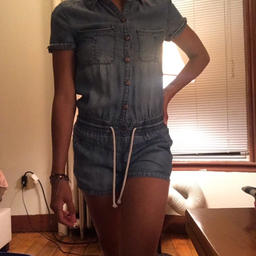 Denim romper! Xs :)